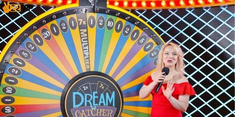Giao diện bàn chơi Dream Catcher Multiplier 